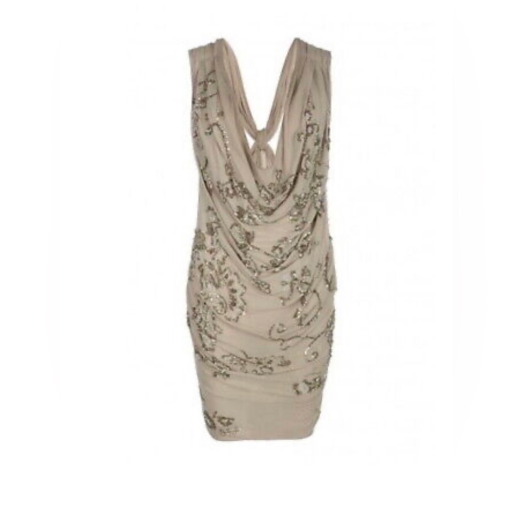 AllSaints beaded sequined Garcia Dress